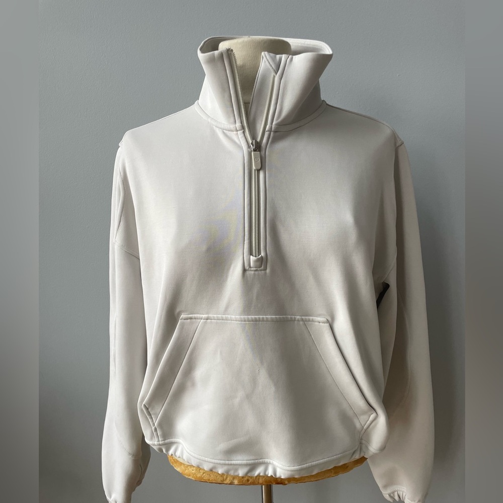 Lululemon Brushed Softstreme Half Zip - Picture 4 of 8